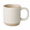 Keramiktasse 400 ml Cremebeige für Heißgetränke im natürlichen Stil